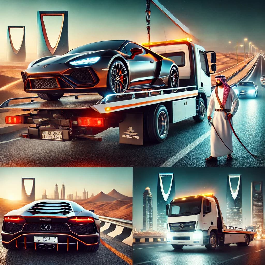سطحة نقل سيارات فاخرة في السعودية